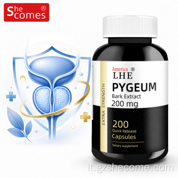 Le capsule Shecome Pygeum di alta qualità supportano la salute
